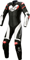 Alpinestars GP Plus,  leather suit 1pcs. perforated women,  color: Black/White/Neon-Red,  size: 38