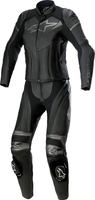 Alpinestars GP Plus,  leather suit 2pcs. women,  color: Black/Grey,  size: 44
