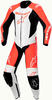 Alpinestars Gp Plus V2,  leather suit 1pcs. kids,  color: Neon-Red/White/Black,  size: 120