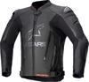 Alpinestars GP Plus V4,  leather jacket,  color: Black/Black,  size: 50