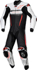 Alpinestars GP-R7,  leather suit 1pcs.,  color: White/Black/Neon-Red,  size: 46