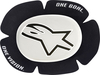 Alpinestars GP Sport Evo,  knee sliders,  color: White/Black,  size: One Size