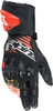 Alpinestars GP Tech V2,  gloves,  color: Black/White/Neon-Red,  size: XXL