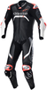 Alpinestars GP Tech V4,  leather suit 1pcs. perforated,  color: Black/White,  size: 54