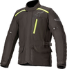 Alpinestars Gravity,  textile jacket Drystar,  color: Black/Neon-Yellow,  size: 3XL