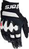 Alpinestars Halo,  gloves,  color: Black/White,  size: XXL