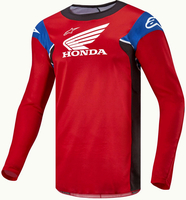 Alpinestars Honda Racer Iconic,  jersey,  color: Light Red/Black/White/Blue,  size: XL