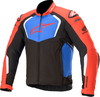 Alpinestars Honda T-GP Pro V2,  textile jacket,  color: Black/Red/Blue,  size: XL