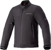 Alpinestars Husker,  textile jacket waterproof,  color: Black/Black,  size: XXL