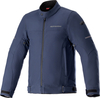 Alpinestars Husker,  textile jacket waterproof,  color: Dark Blue,  size: XL