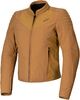 Alpinestars Isla WR,  textile jacket women,  color: Light Brown/Dark Orange,  size: S
