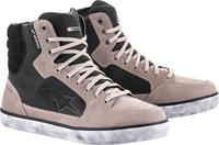 Alpinestars J-6,  shoes waterproof,  color: Black/Light Grey/White,  size: 10.5 US