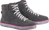 Alpinestars J-6,  shoes waterproof women,  color: Light Grey/Pink,  size: 8 US