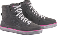 Alpinestars J-6,  shoes waterproof women,  color: Light Grey/Pink,  size: 9 US