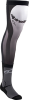 Alpinestars Knee Brace,  socks,  color: Black/White,  size: S/M