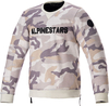 Alpinestars Legit Crew Camo,  pullover,  color: Light Grey/Grey,  size: L