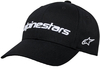 Alpinestars Linear Wordmark 2.0,  cap,  color: Black/White,  size: One Size