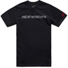 Alpinestars Linear Wordmark 2.0 CSF,  t-shirt,  color: Black/Grey/Red,  size: L