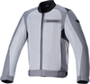 Alpinestars Luc V2 Air,  textile jacket,  color: Grey/Light Grey,  size: 3XL