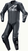 Alpinestars Missile V2 Ward,  leather suit 1pcs.,  color: Black/Grey,  size: 48