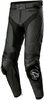 Alpinestars Missile V3 Airflow,  leather pants,  color: Black/Black,  size: 60