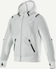 Alpinestars Moflow Air Tech Hoodie,  textile jacket,  color: Light Grey/Black,  size: XL