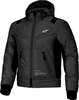 Alpinestars Mohobbs,  textile jacket waterproof,  color: Black/Neon-Orange,  size: M