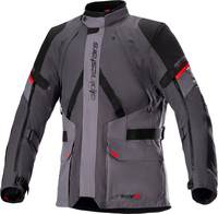 Alpinestars Monteira,  textile jacket Drystar,  color: Dark Grey/Black/Neon-Red,  size: S