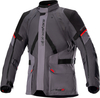 Alpinestars Monteira,  textile jacket Drystar,  color: Dark Grey/Black/Neon-Red,  size: XL