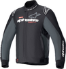 Alpinestars Monza Sport,  textile jacket,  color: Black/Grey,  size: M
