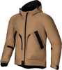 Alpinestars Morush,  textile jacket waterproof,  color: Light Brown/Black,  size: XXL
