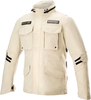 Alpinestars MO.ST.EQ Field Primaloft,  textile jacket waterproof,  color: Beige,  size: L