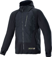 Alpinestars MO.ST.EQ Hybrid,  textile jacket,  color: Black,  size: 3XL