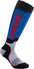 Alpinestars MX Plus,  socks,  color: Black/White/Blue,  size: S