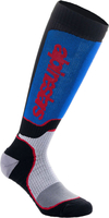 Alpinestars MX Plus,  socks,  color: Black/White/Blue,  size: S