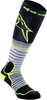 Alpinestars MX Pro V2,  socks,  color: Black/Grey/Neon-Yellow,  size: S