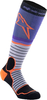Alpinestars MX Pro V2,  socks,  color: Black/Grey/Purple,  size: S
