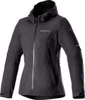 Alpinestars Neo,  textile jacket waterproof women,  color: Black/Black,  size: S
