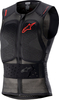 Alpinestars Nucleon Flex Pro,  protector vest level-2,  color: Grey/Red/Black,  size: L