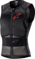 Alpinestars Nucleon Flex Pro,  protector vest level-2,  color: Grey/Red/Black,  size: S