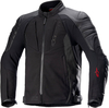 Alpinestars Proton,  textile jacket waterproof,  color: Black/Black,  size: XXL