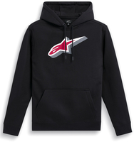Alpinestars Quickness,  hoodie,  color: White/Orange,  size: XXL