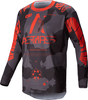 Alpinestars Racer Hollow,  jersey,  color: Grey/Dark Grey/Neon-Orange,  size: XL