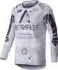 Alpinestars Racer Hollow,  jersey,  color: Light Grey/Dark Grey,  size: XXL