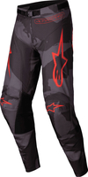 Alpinestars Racer Hollow,  textile pants,  color: Grey/Dark Grey/Neon-Orange,  size: 38