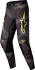 Alpinestars Racer Hollow,  textile pants,  color: Grey/Dark Grey/Neon-Yellow,  size: 40