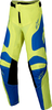 Alpinestars Racer Veil,  textile pants youth,  color: Neon-Yellow/Blue,  size: 28