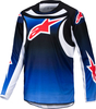 Alpinestars Racer Wurx,  jersey youth,  color: Blue/Black/White,  size: S