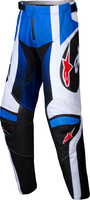 Alpinestars Racer Wurx,  textile pants youth,  color: Blue/Black/White,  size: 26