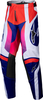 Alpinestars Racer Wurx,  textile pants youth,  color: Purple/Orange/White,  size: 26